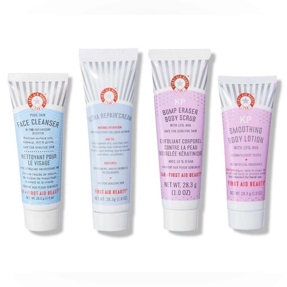 NWT First Aid Beauty Sample Set of 4